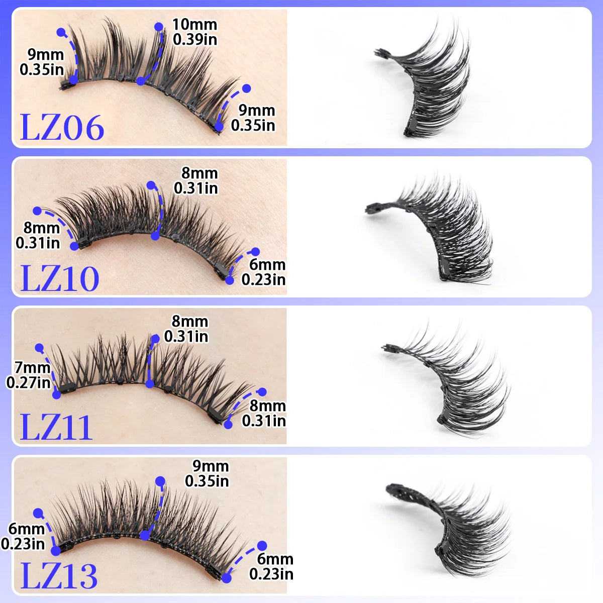 Faux-cils magnétiques
