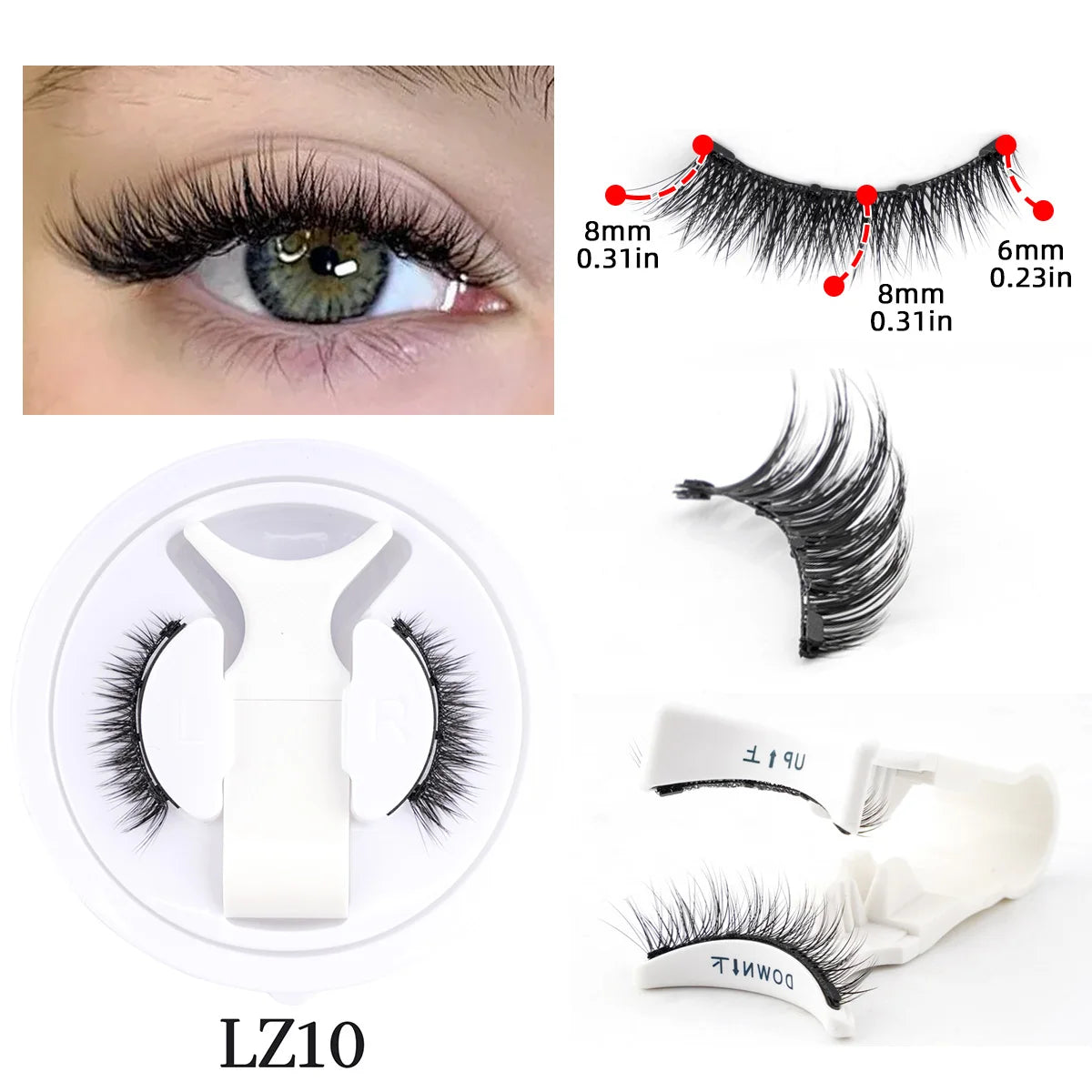 Faux-cils magnétiques