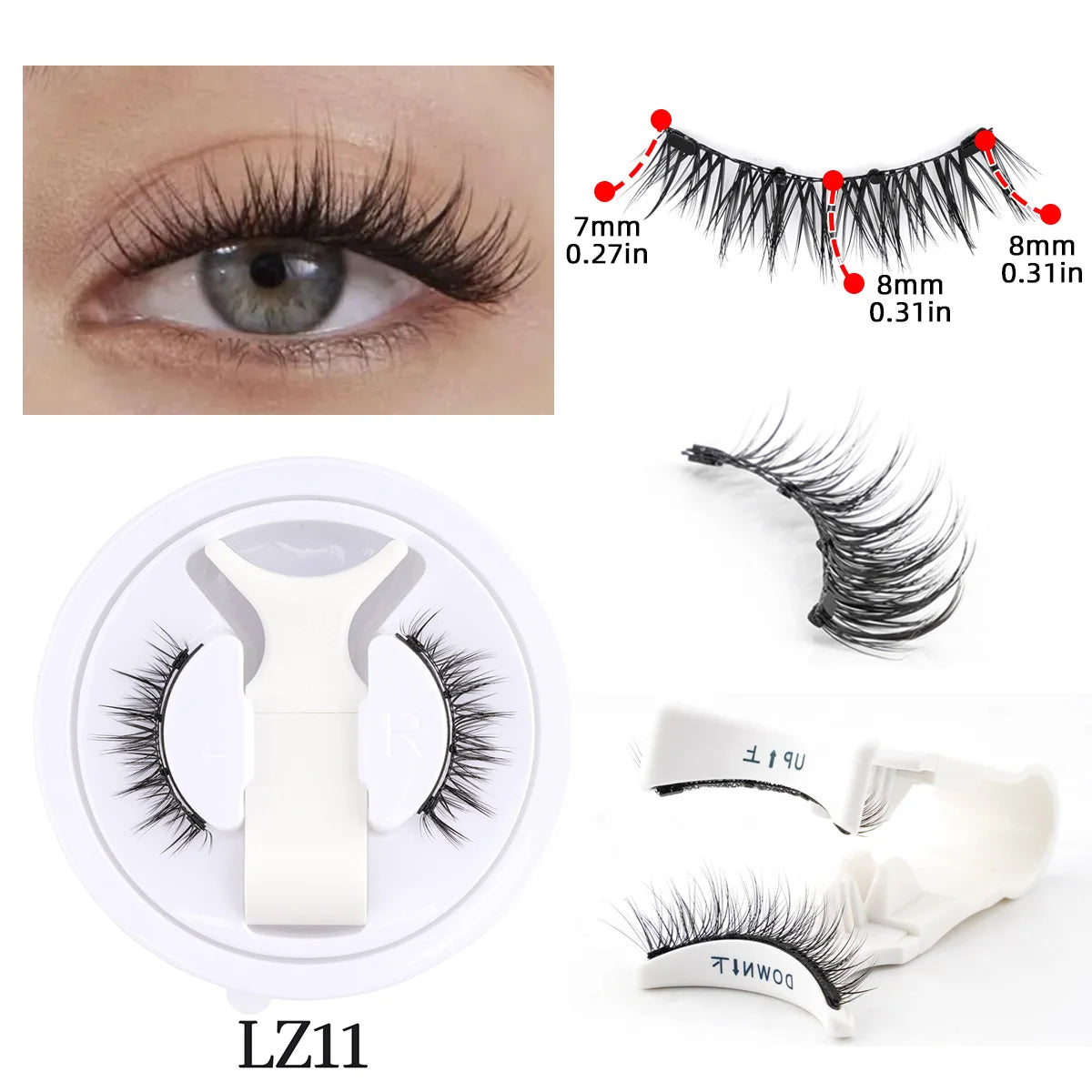 Faux-cils magnétiques